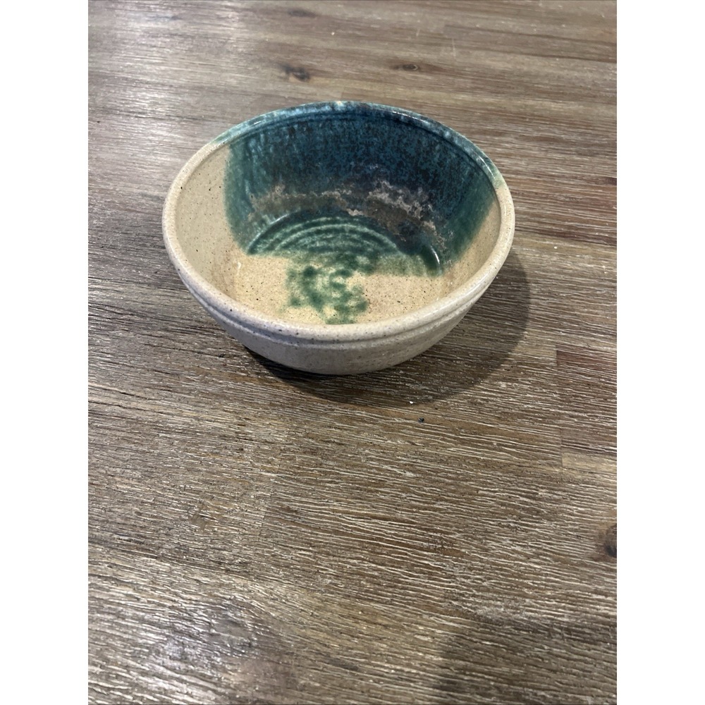 Vintage MCM Studio Art Bowl Retro Stoneware Art Pottery Decor